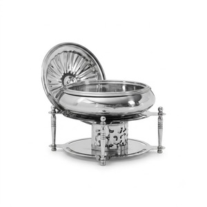 Premium Stainless Steel Chafing Dish Food <b>Warmer</b> Eco-Friendly Non-Stick Mirror Finish Hotel Restaurant Catering <b>Buffet</b> - Product Image 1