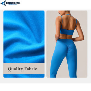 Solid Women's Yoga Set Seamless Gym Wear Fitness Sportswear 2 Piece Set Elastic Waist Front Logo - Product Image 5
