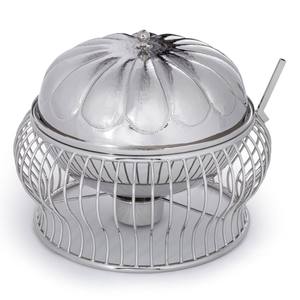 Recipiente para Calentar Comida Tipo Buffet, de Acero Inoxidable de Lujo, Redondo, para Sopa, con Base de Alambre, Venta al Por Mayor - Product Image 1