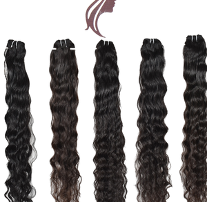 วิกผมมนุษย์ผมคนอินเดียแบบไม่ผ่านกระบวนการผมต่อแบบลอนคลื่นลึกและน้ำบริสุทธิ์100% เวียดนาม - Product Image 1