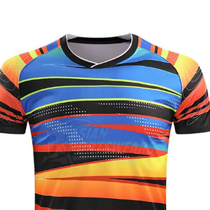 Maillot de volley-ball durable, confortable et abordable, comprenant un maillot et un short, fabriqué en tissu polyester de haute qualité - Product Image 3