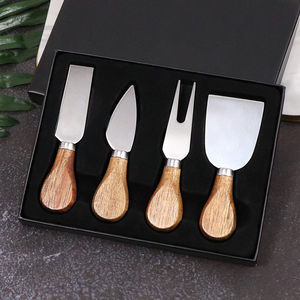 Coffrets de Couteaux à Fromage en Acier Inoxydable – Collection de Couverts Haut de Gamme pour Servir – Essentiels pour les Fêtes - Product Image 4