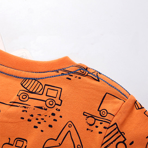 Fabrication sur Contrat de T-shirts pour Bébé en Jersey de Coton Doux, Personnalisation de Marque Privée pour les Grandes Marques Mondiales de Vêtements pour Bébés - Product Image 3
