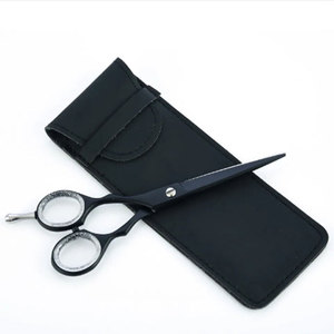 Professional Hairdressing Scissors Stainless Steel Sharp Blade Right Handed <b>Long</b> <b>Handle</b> Blue Plastic <b>Handle</b> for Hair Salon - Product Image 6