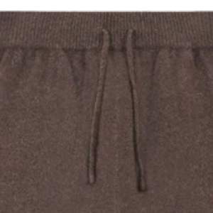 Pantalones Jogger de Punto para Hombre, Pantalones Deportivos Casuales Marrones con Cintura Elástica, Ropa Urbana, Pantalones de Descanso, Ajuste Relajado, Parte Inferior de Punto - Product Image 3