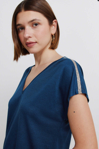 Ropa de Primavera, Verano y Otoño para Mujer, Ropa Casual para Exteriores, Camisetas Personalizadas Estilo Murciélago, Camisetas de Cuello Redondo - Product Image 6