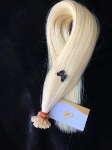 Extensiones de cabello crudo alineado con cutícula de queratina italiana Cabello liso de alta calidad en color claro Envío mundial desde Vietnam - Product Image 4