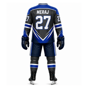 Conjuntos de Camisetas de Hockey sobre Hielo para Hombre, Sublimación Personalizada OEM, Ropa Deportiva Premium de Alta Calidad, 100% Poliéster, Secado Rápido, Transpirable, para Adultos - Product Image 2
