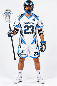 Conjunto de Uniforme de Lacrosse Blanco Sublimado Personalizado, Jersey y Pantalones Cortos de Lacrosse para Hombre, Ropa Deportiva de Equipo, Logotipo Personalizado, Uniforme Atlético Transpirable - Product Image 3