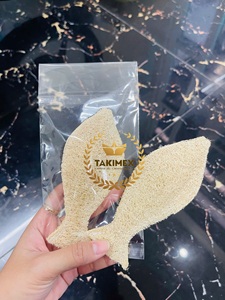 100% Natural Loofah <span class=keywords><strong>Catnip</strong></span> Cat Toy Precio barato de fábrica Loofah Chew Toys de Takimex Vietnam 12cm <span class=keywords><strong>Fish</strong></span> Bone Shaped - Product Image 6