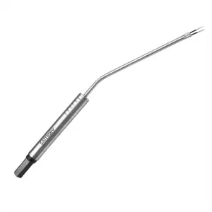 Bipolar ENT electrode straight, tip angulated working length 18cm Electro Surgical Instruments