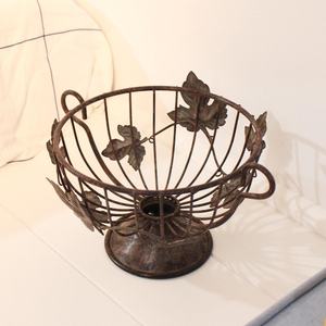 Decorative <b>Basket</b> Deluxe Quality Metal Black Color Fabulous Design Home Decor <b>Table</b> Centerpiece Fruit <b>Basket</b> at Good Price - Product Image 2