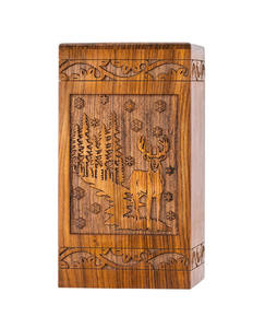 โกศไม้สำหรับผู้ใหญ่แบบทันสมัยขายดี โกศทำมือสำหรับผู้ชายและผู้หญิง โกศตกแต่ง - Product Image 1