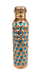 Pure Copper Moscow Mule <b>Bottles</b> Indian Hand Made Health Benefits Copper <b>Bottle</b> <b>Metal</b> Drinking <b>Water</b> <b>Bottle</b> With Polished - Product Image 5