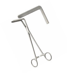 Pince à pédicules Wertheim-Cullen pour hystérectomie, instrument chirurgical gynécologique en acier inoxydable de qualité médicale - Product Image 2