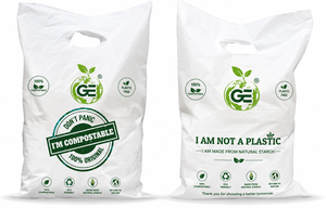 Factory Custom Logo 10x13 Cute Waterproof Spout Pouch with Flexo Printing <b>Compostable</b> for Apparel Shipping for Couriers - Product Image 2
