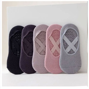 Unisex Premium Custom Breathable Anti-Slip <b>Knee</b> <b>High</b> Spandex/Nylon Yoga Walking Hiking Sports <b>Socks</b> Winter Bottom Logo - Product Image 6