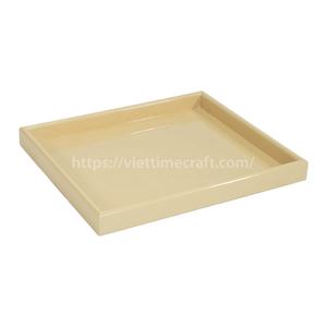 Hot Modern Minimalist Rectangular Lacquer Serving Tray Bestseller Food Tray for Home Hospitality Wholesale Gift Sets - Product Image 3