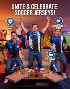 Maillot de football du patrimoine mondial - Coupe des Nations 2026 Mexique USA Allemagne Haïti - Homme Femme Unisexe - Product Image 5
