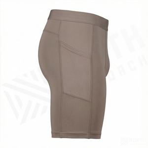Shorts de compresión de alta calidad para hombre, ajustados, para entrenamiento, gimnasio, ejercicio diario, shorts de compresión de alta calidad. - Product Image 3