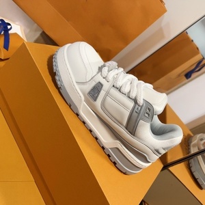 Zapatillas Casuales de Diseñador de Moda con Logotipo, Zapatos para Caminar a la Moda, de Alta Calidad, Varias Series, de Cuero Vacuno con Cordones - Product Image 6