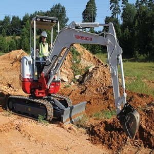 Mini-excavatrice Takeuchi TB240, 4 tonnes, compacte, diesel, sur chenilles |   Équipement de construction hydraulique – Meilleur prix de gros - Product Image 4