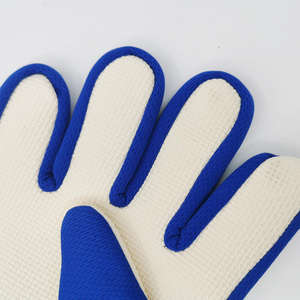 Gants de gardien de but en cuir pour enfants personnalisés, résistants à l'usure, antidérapants, en latex, avec protection des doigts pour le football - Product Image 2