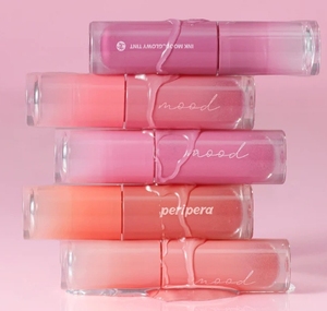 Tinte Labial Brillante PERIPER Ink Mood Glowy de 4g, Tinte Labial Coreano Hidratante, Color Labial con Brillo Diario - Product Image 1