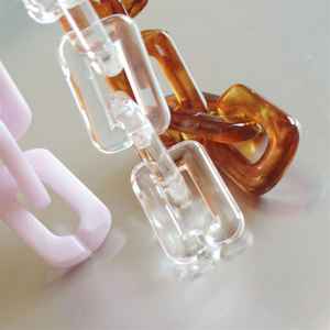 Nuevo diseño de cadena decorativa para colgar en la pared, resina epoxi, diseño superventas - decoración para el hogar en resina - Product Image 1