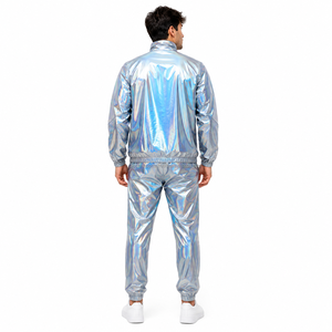 Conjunto Deportivo Personalizado al por Mayor para Hombre, Chaqueta Cortavientos de Nailon, Pantalones Jogger, Ropa Deportiva OEM ODM para Entrenamiento, Fitness, Aire Libre y Uso Diario - Product Image 2