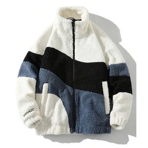 Chaqueta de Invierno para Hombre de Alta Calidad, Estilo Nuevo, con Cuello Alto, Chaqueta Polar de Sherpa Personalizada - Product Image 5