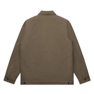 Hot Sell <b>Men's</b> Custom Heavy Duty Canvas Worker Lined Casual <b>Men</b> Working <b>Jacket</b> Heavy Cotton <b>Utility</b> Canvas Zipper <b>Jacket</b> for <b>Men</b> - Product Image 4