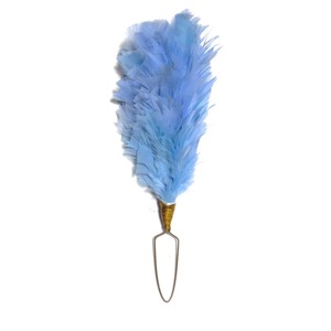 Patrón de Plumas de Terciopelo de Piel Sintética para Gorro Glengarry, Gorro Balmoral, Boina, Gorra, Accesorio de Fiesta Unisex para las Cuatro Estaciones - Product Image 5