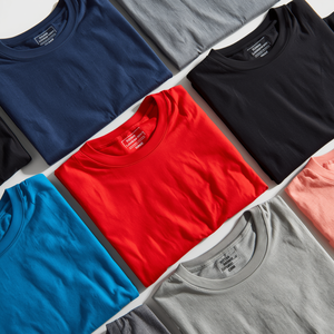 เสื้อยืดเปล่าสำหรับผู้ชาย สำหรับงานพิมพ์ ผ้าฝ้าย แขนสั้น ปรับแต่งได้ พร้อมบริการ OEM ODM - Product Image 3