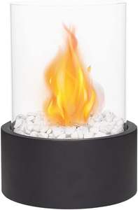 Mesa de Chimenea Portátil con Bioetanol, de PU, Mayor Duración de Combustión, para Interiores y Exteriores - Product Image 4