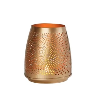 Porte-bougie votif en métal laqué, design moderne et élégant, pour décoration - Product Image 2