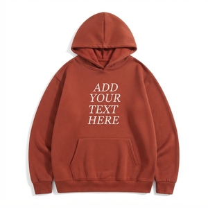 Sudadera con Capucha Blanca para Hombre de Primera Calidad, Tejido de Felpa de Algodón, Antiarrugas, con Logotipo Estampado en las Mangas, Corte Regular, para Invierno - Product Image 4