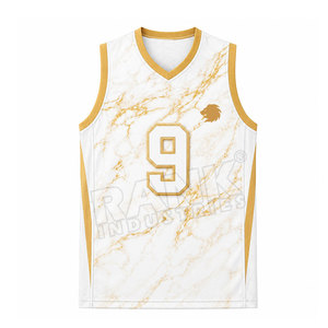 Venta en Línea, Disponible, Jersey de Baloncesto Profesional, Transpirable, Tallas Grandes, Personalizable, Absorbe la Humedad, MOQ Bajo - Product Image 5