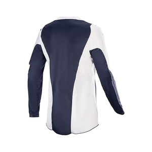 Jersey de Ciclismo de Manga Larga para Hombre, de Secado Rápido, de Poliéster, para Todoterreno, con Bloques de Color, para Todas las Estaciones, Equipamiento de Motociclismo - Product Image 2