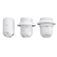 2M Câble d'alimentation E27 Support de base de lampe Luminaire LED Ampoule Socket Cord Adapter Fitting EU Plug Pendant PVC Home Appliance IEC