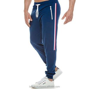 Men's Striped Sport Pencil Pants High Casual <b>Joggers</b> for Gym Training Fitness Sweatpants Soccer Long Trousers New Jogging Pants - Product Image 1