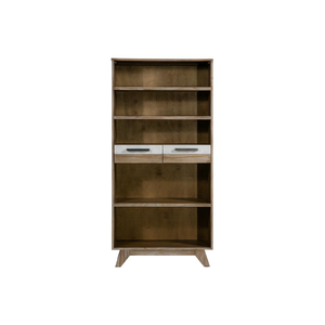 Wholesale SOHO Brand Modern Eco-Friendly Multifunction Space-Saving Durable <b>Wood</b> <b>Bookcase</b> 1850mm Height Oak/Pine/Acacia <b>Solid</b> - Product Image 1