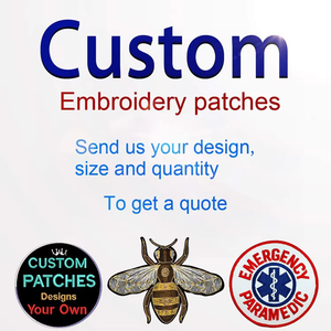 Écussons brodés à la machine, patchs et badges brodés pas chers, écussons brodés personnalisés fabriqués au Pakistan - Product Image 2