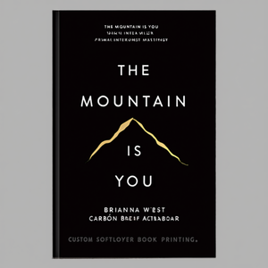 La montagne est toi, par l'auteur Brianna Wiest, livre broché personnalisé, impression de couverture souple - Product Image 2