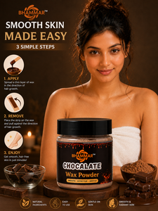 Poudre de cire de chocolat lissante et douce, supplément à base de plantes, étiquette privée personnalisée - Product Image 3