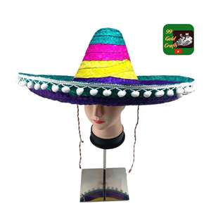 GRAN VENTA: Sombrero Mexicano Barato, Sombreros de Paja de Playa Unisex a la Moda - Product Image 6