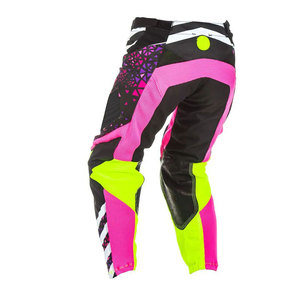Pantalon de motocross respirant de haute qualité, vente en gros, design et logo personnalisés par sublimation, pour la course et la conduite de moto professionnelle - Product Image 6