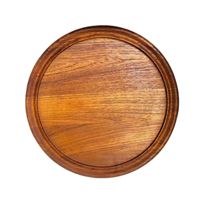 Plateau tournant rond en bois pour petit-déjeuner, plateau de service, organisateur de placard, plateau tournant en bois - Product Image 6