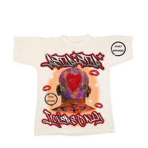 Camiseta Negra de Manga Corta para Hombre, Estilo Punk, Cuello Redondo, Corte Regular, 100% Algodón Tejido, Transpirable, Diseño Personalizado, Estilo Urbano - Product Image 4