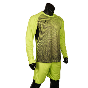 Conjunto de Camiseta de Portero de Manga Larga Personalizada para Hombre, Uniforme de Fútbol Sublimado de Secado Rápido, Fabricante OEM, Marca Privada - Product Image 3